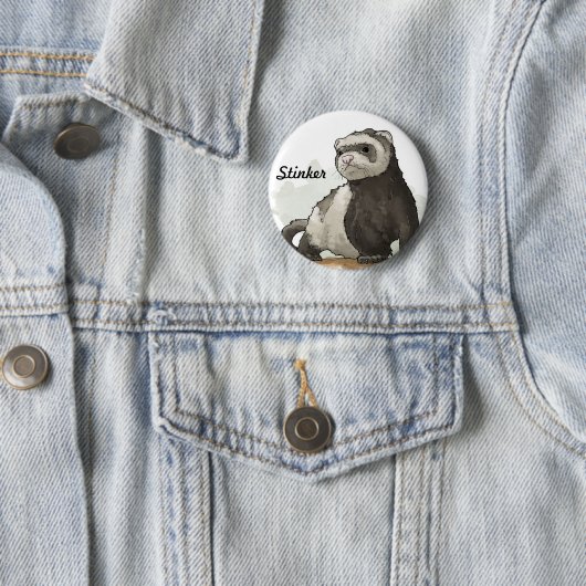 Knop Stinker Ronde Button 5,7 Cm (In situ)