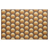 Knop Stippen - verloop bruin + uw achtergrond & id Stof (Fat Quarter)