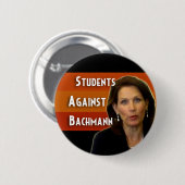 Knop Studenten tegen Bachmann campagne Ronde Button 5,7 Cm (Voorkant /achterkant)