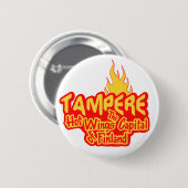 Knop Tampere Hot Wings Ronde Button 5,7 Cm (Voorkant /achterkant)