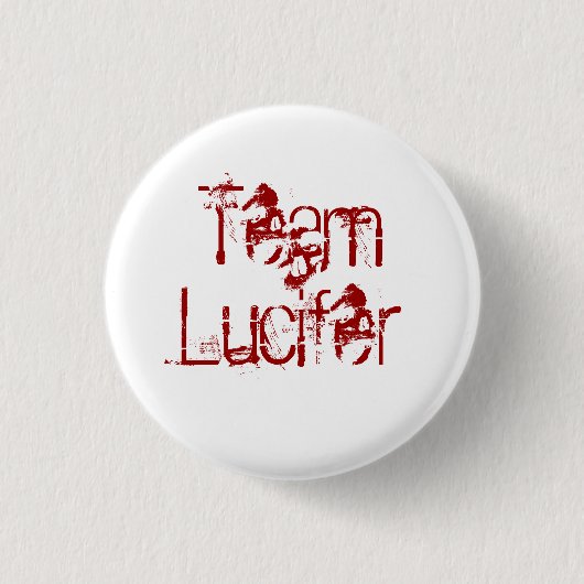 Knop Team Lucifer Ronde Button 3,2 Cm (Voorkant)