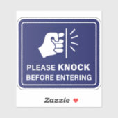 Knop Teken Sticker (Vel)