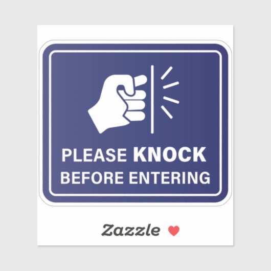 Knop Teken Sticker (Vel)