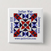 Knop Terug pinnen Vierkante Button 5,1 Cm (Voorkant)