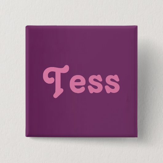 Knop Tess Vierkante Button 5,1 Cm (Voorkant)
