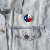 Knop Texan for Trump Ronde Button 3,2 Cm (In situ)