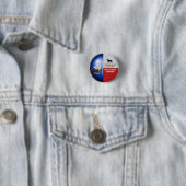 Knop Texan for Trump Ronde Button 3,2 Cm (In situ)