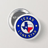 Knop Texas Lone Star Ronde Button 5,7 Cm (Voorkant /achterkant)