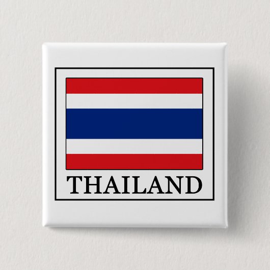 Knop Thailand Vierkante Button 5,1 Cm (Voorkant)