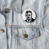 Knop Theodore Roosevelt Ronde Button 5,7 Cm (In situ)