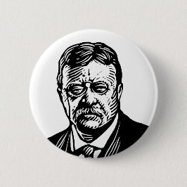 Knop Theodore Roosevelt Ronde Button 5,7 Cm