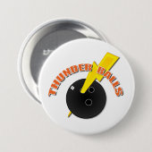 Knop Thunderball Ronde Button 7,6 Cm (Voorkant /achterkant)