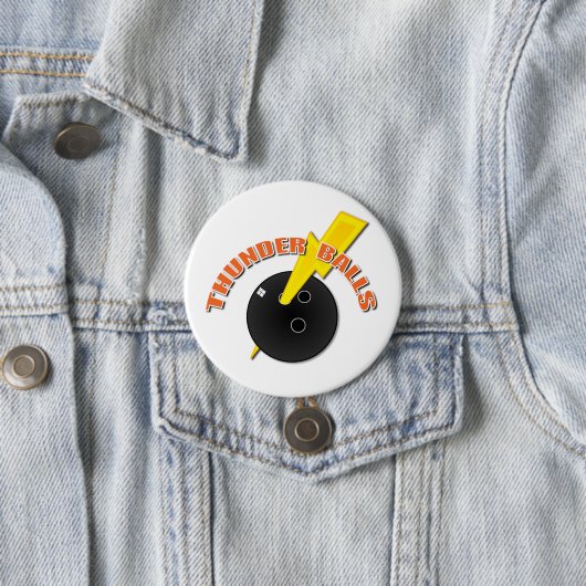 Knop Thunderball Ronde Button 7,6 Cm (In situ)