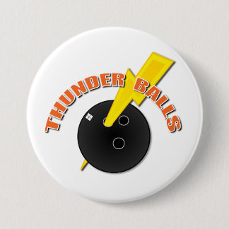 Knop Thunderball Ronde Button 7,6 Cm