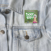 Knop Tonen leraar Vierkante Button 5,1 Cm (In situ)