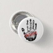 Knop Top Secret Ronde Button 3,2 Cm (Voorkant /achterkant)