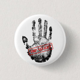 Knop Top Secret Ronde Button 3,2 Cm
