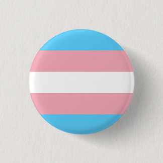 Knop Transgender-vlag Ronde Button 3,2 Cm