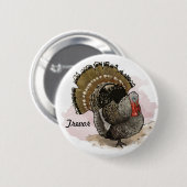 Knop Trevor Ronde Button 5,7 Cm (Voorkant /achterkant)