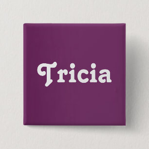 Knop Tricia Vierkante Button 5,1 Cm