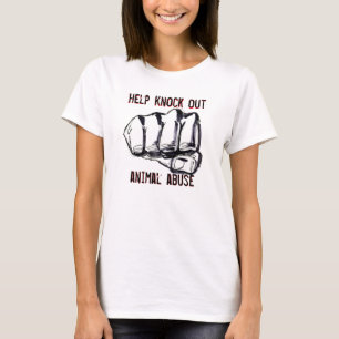 Knop uit t-shirt