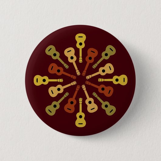 Knop Ukulele Ronde Button 5,7 Cm (Voorkant)