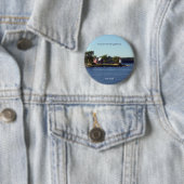 Knop van Crossover Island Lighthouse Ronde Button 5,7 Cm (In situ)