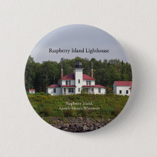 Knop van de vuurtoren van Framboseeiland Ronde Button 5,7 Cm