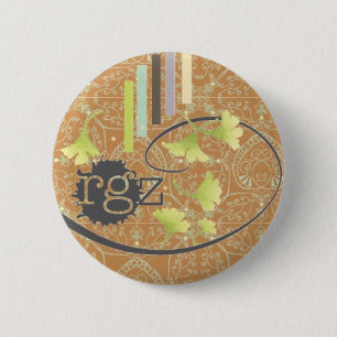 Knop van het nieuwe vriendinnetje, Mitali Perkins Ronde Button 5,7 Cm