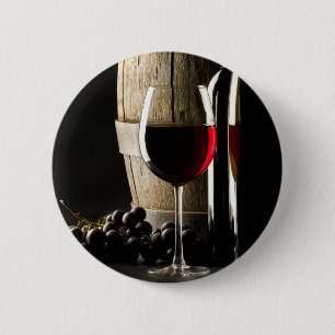 Knop van Wine Lover Ronde Button 5,7 Cm