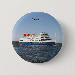 Knop Victory II Ronde Button 5,7 Cm