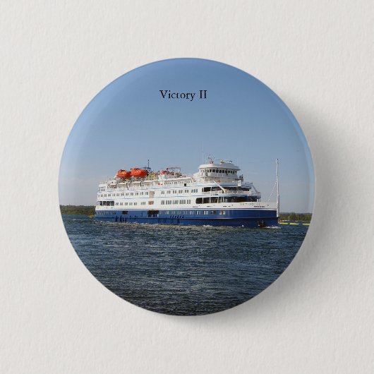 Knop Victory II Ronde Button 5,7 Cm (Voorkant)