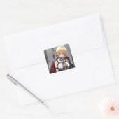 Knop Vierkante Sticker (Envelop)