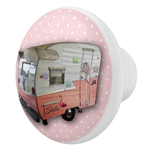  knop voor de lade van de Camper (Rechts)