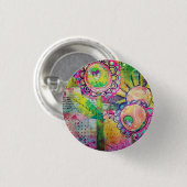 Knop voor gemengde mediatoestuin ronde button 3,2 cm (Voorkant /achterkant)