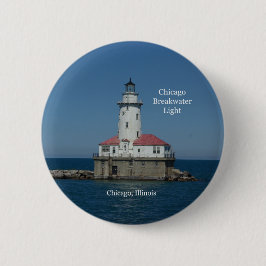 Knop voor indicatielampje Chicago Breakwater Ronde Button 5,7 Cm