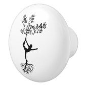 Knop voor joga-boomwortel keramische drager (Rechts)