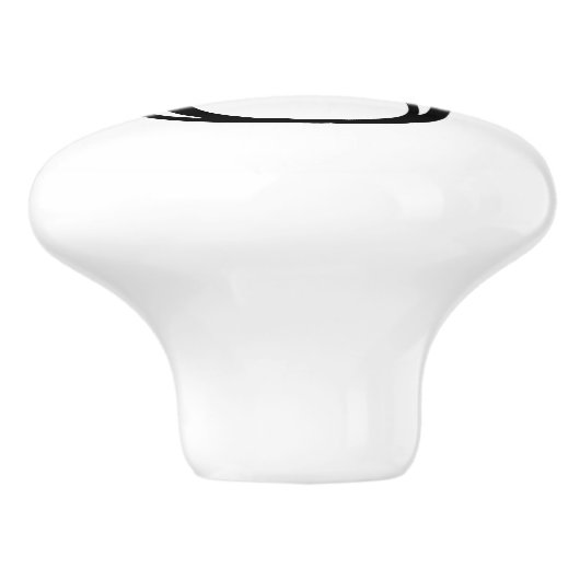 Knop voor keramisch nummer (Zijkant)