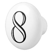 Knop voor keramisch nummer (Rechts)