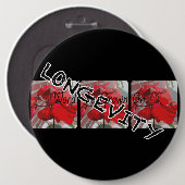 knop voor lange levensduur ronde button 6,0 cm (Voorkant /achterkant)