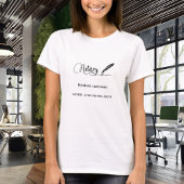 Knop voor leninggevers t-shirt