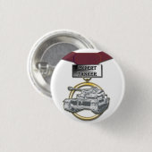 Knop voor medaille van expert Tanker Ronde Button 3,2 Cm (Voorkant /achterkant)
