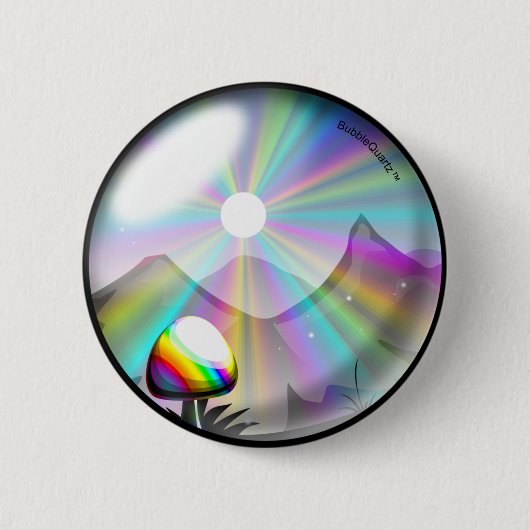 Knop voor paddenstoel ronde button 5,7 cm (Voorkant)