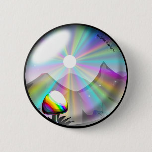 Knop voor paddenstoel ronde button 5,7 cm