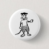 Knop voor schut ronde button 3,2 cm (Voorkant)