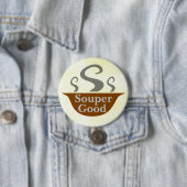 Knop voor Souper Lekker Ronde Button 7,6 Cm (In situ)