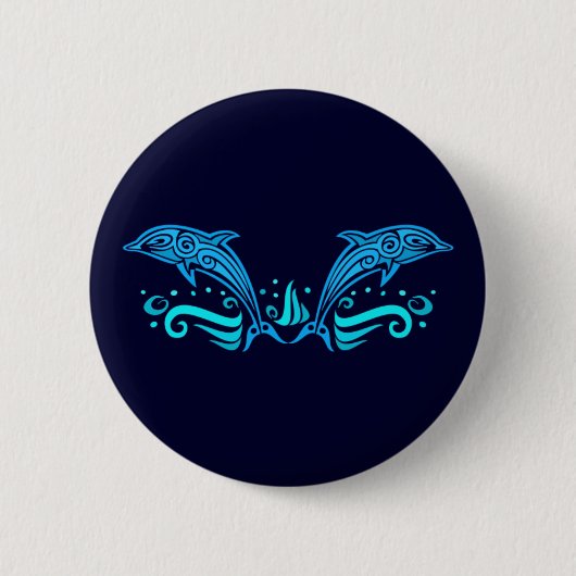 Knop voor stampoppen ronde button 5,7 cm (Voorkant)