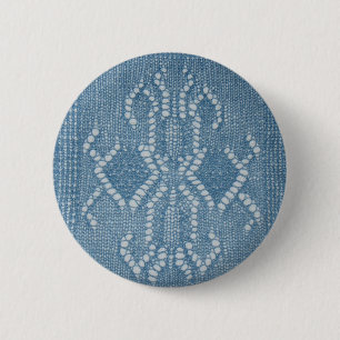 Knop voor zomervierkanten zonder tekst ronde button 5,7 cm