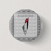 Knop 'Vrij Palestina' - Palestijnse knop 