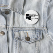 Knop Vrijheid (ronde 2,25-inch spionagevrijheid) Ronde Button 5,7 Cm (In situ)